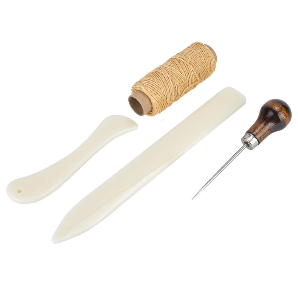 Leatherwork Hand Sewing Needles - 11-częściowy zestaw narzędzi do szycia skóry: