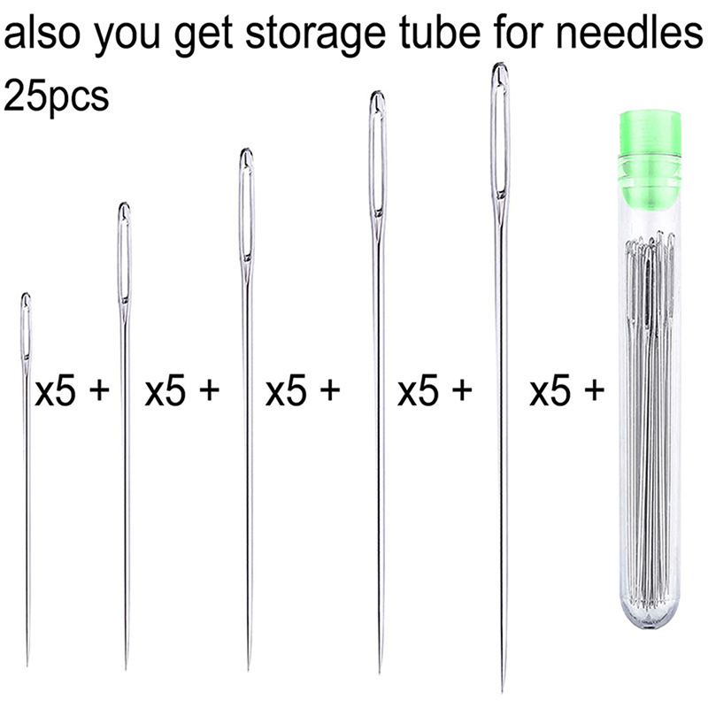 25 szt. Igieł do szycia ręczne – Leatherwork Hand Sewing Needles recenzja i cena