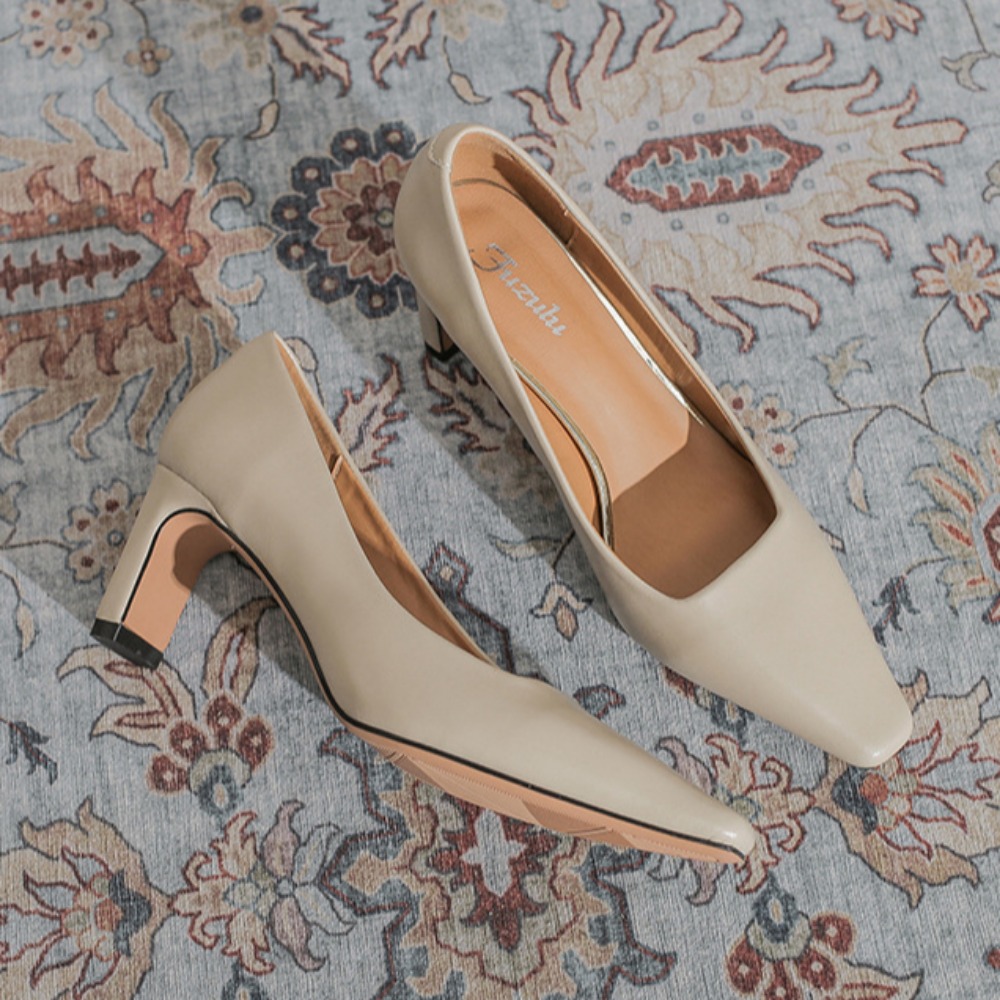 Wysokie obcasy damskie nowe pr – Leather Work Women Shoes recenzja i cena