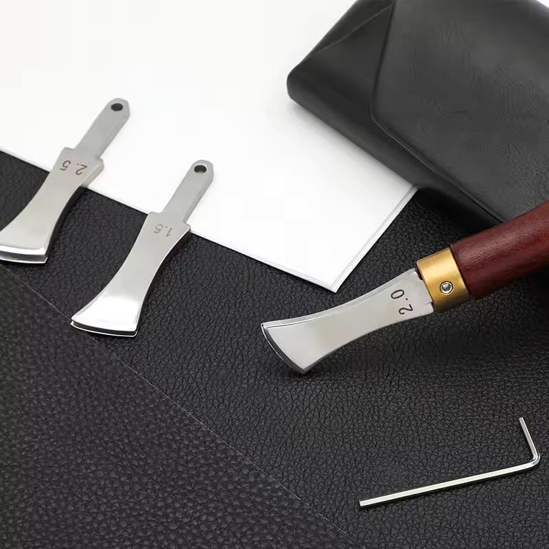 4 sztuki narzędzi do wyginania – Leatherwork Edge Creaser recenzja i cena