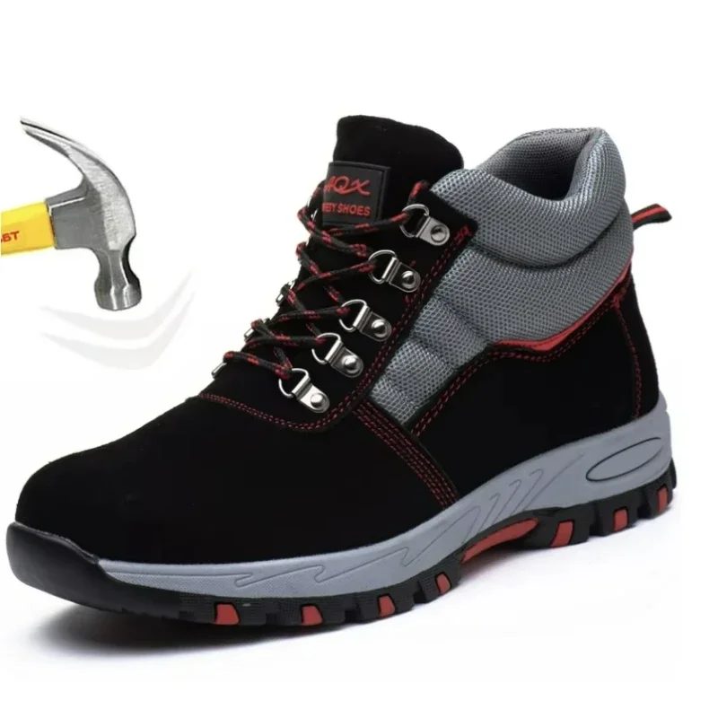 Wysokiej jakości męskie buty o – Leather Work Boots recenzja i cena