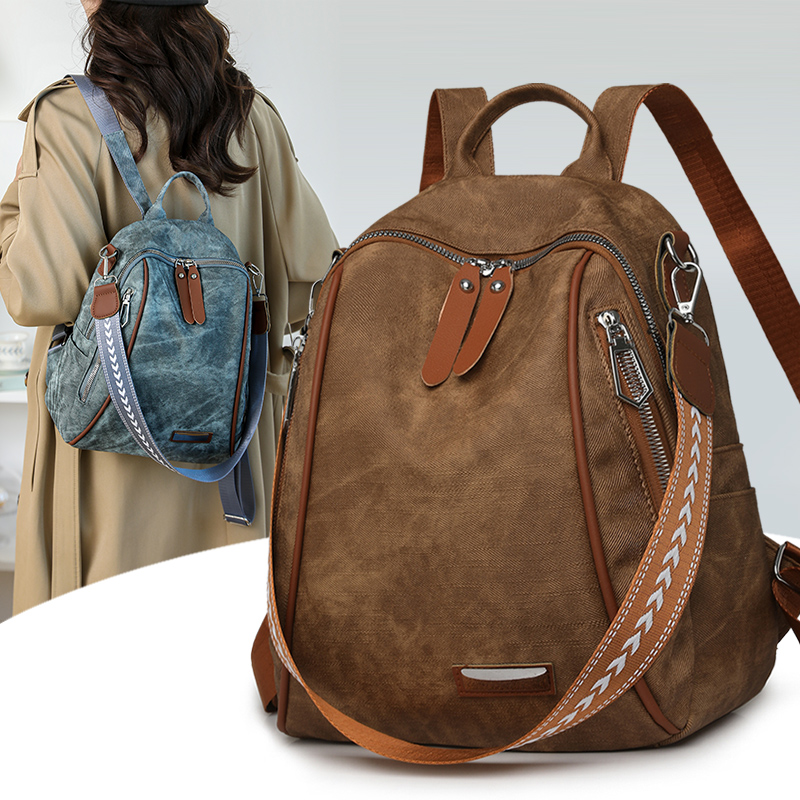 Damski plecak o dużej pojemnoś – Leather Work Rucksack recenzja i cena