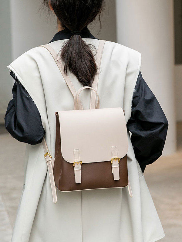 Modna damska mała torebka-plec – Leather Work Womens Backpack recenzja i cena