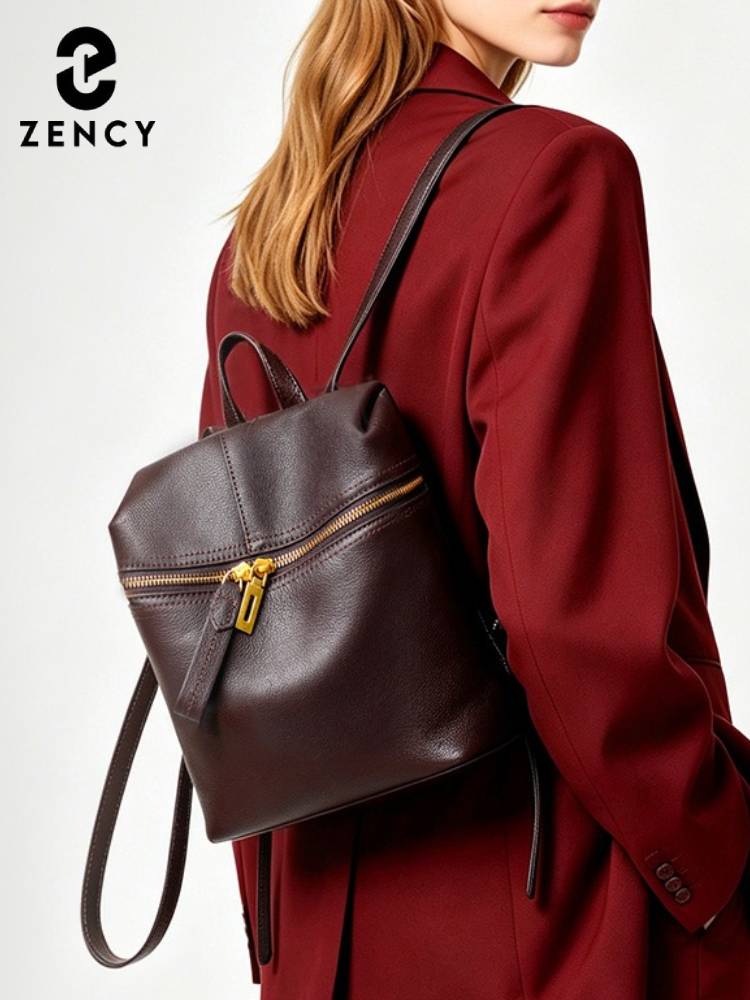 Zency Vintage Classic Bag Dams – Leather Work Womens Backpack recenzja i cena
