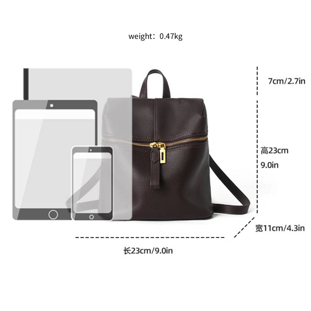 Zency Vintage Classic Bag Dams – Leather Work Womens Backpack recenzja i cena