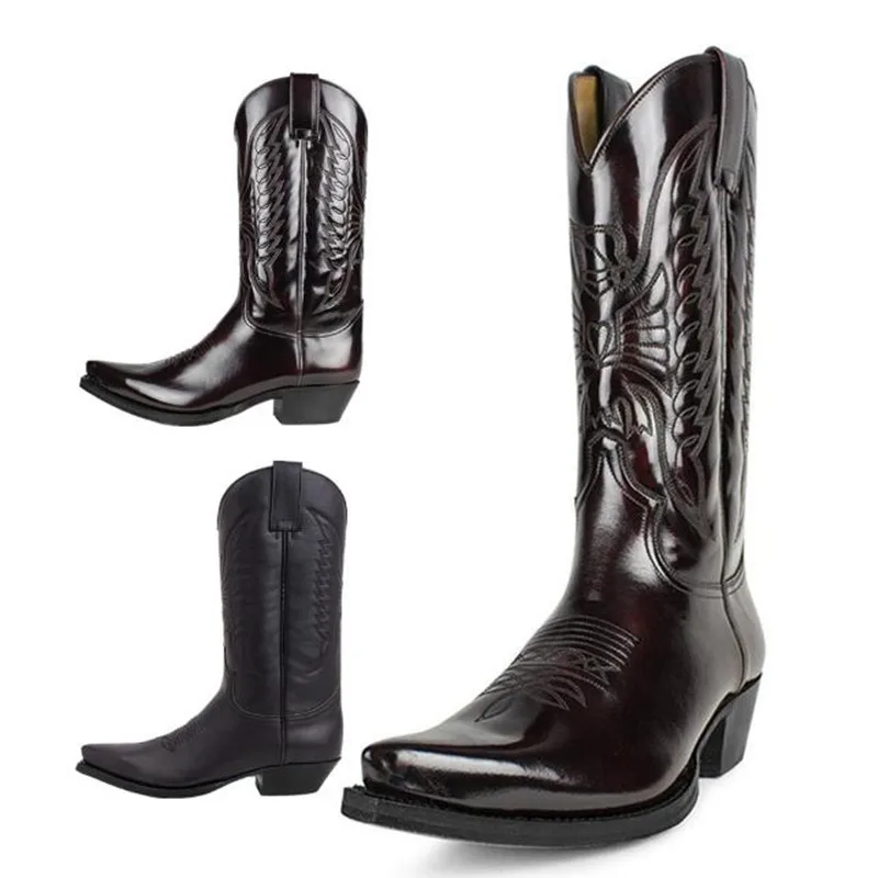 Kowbojki Męskie Damskie Countr – Leather Work Women Shoes recenzja i cena
