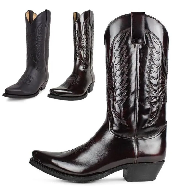 Kowbojki Męskie Damskie Countr – Leather Work Women Shoes recenzja i cena