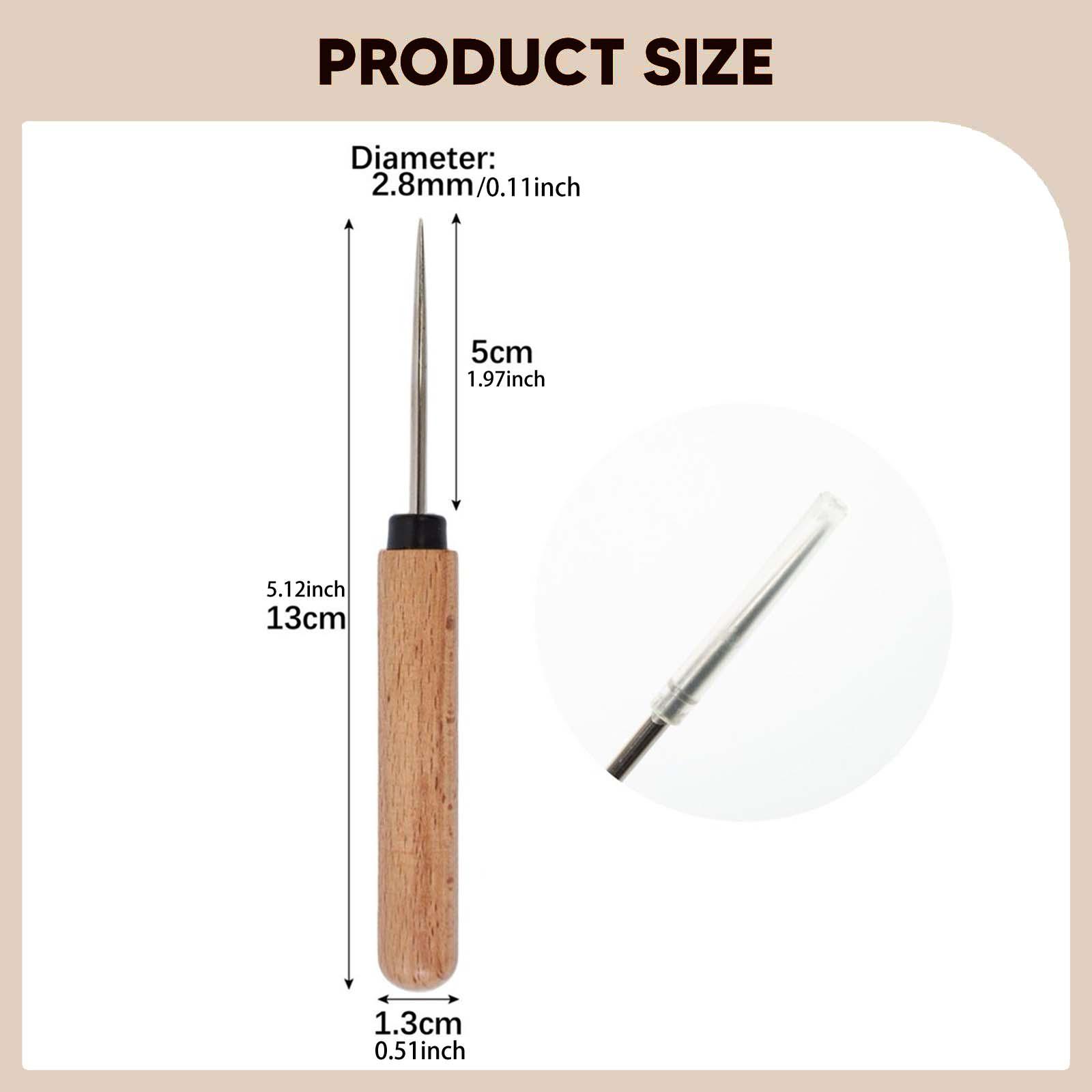 Szpikulec do szycia skóry, prz – Leatherwork Hand Sewing Needles recenzja i cena