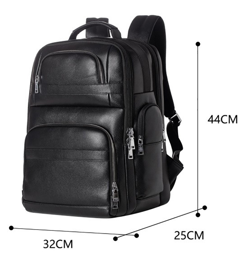 Luufan z prawdziwej skóry plec – Leather Work Rucksack recenzja i cena