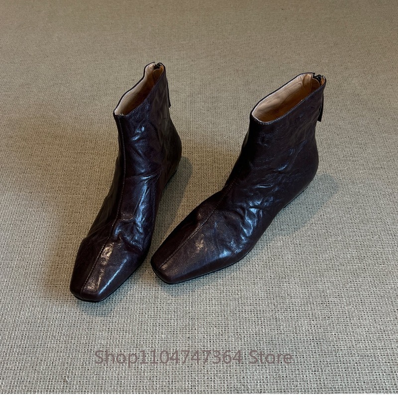 Damskie botki z owczej skóry w – Leather Work Women Shoes recenzja i cena