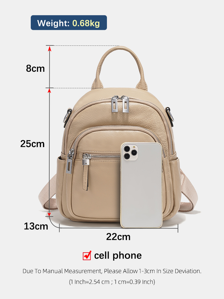 Zency Mały Plecak z Prawdziwej – Leather Work Womens Backpack recenzja i cena