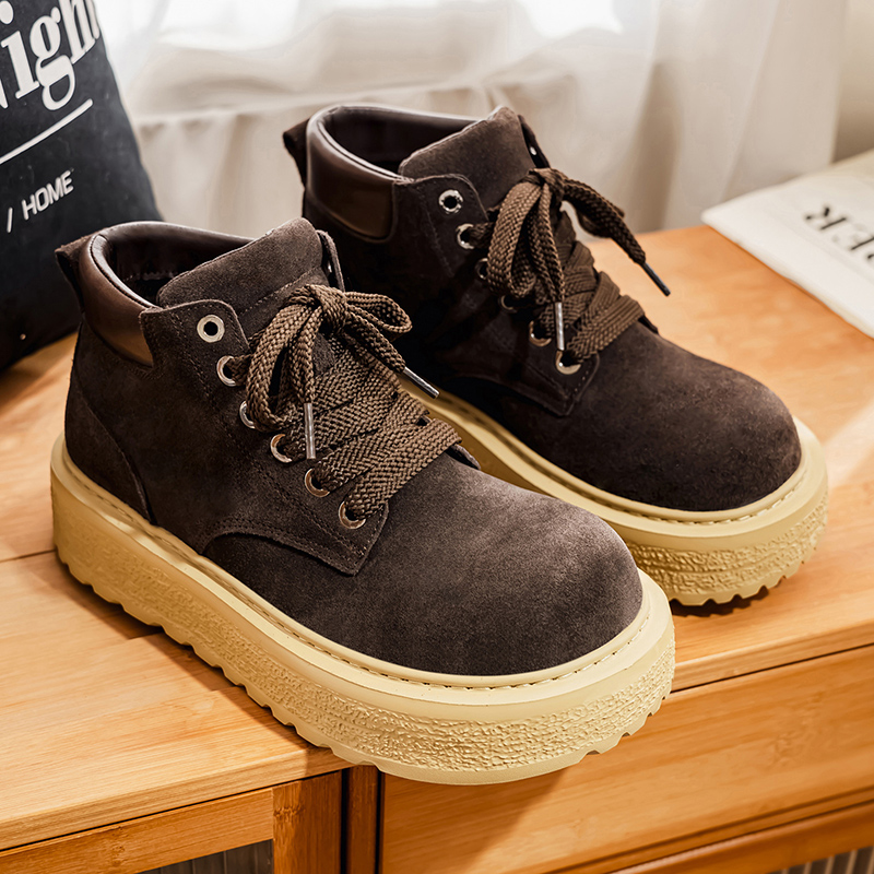 Męskie wysokiej jakości zamszo – Leather Work Boots recenzja i cena