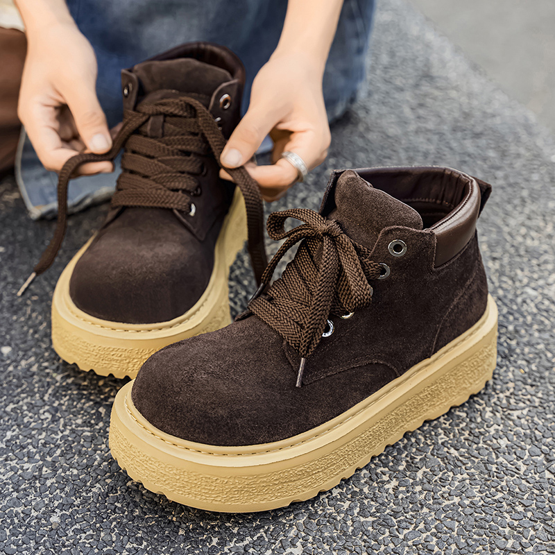 Męskie wysokiej jakości zamszo – Leather Work Boots recenzja i cena