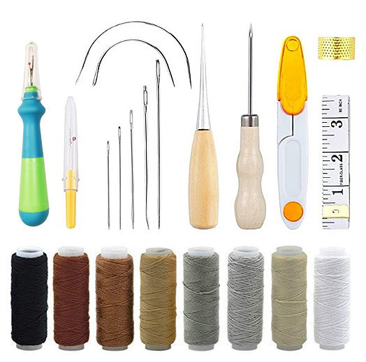Zestaw do szycia skóry, narzęd – Leatherwork Hand Sewing Needles recenzja i cena
