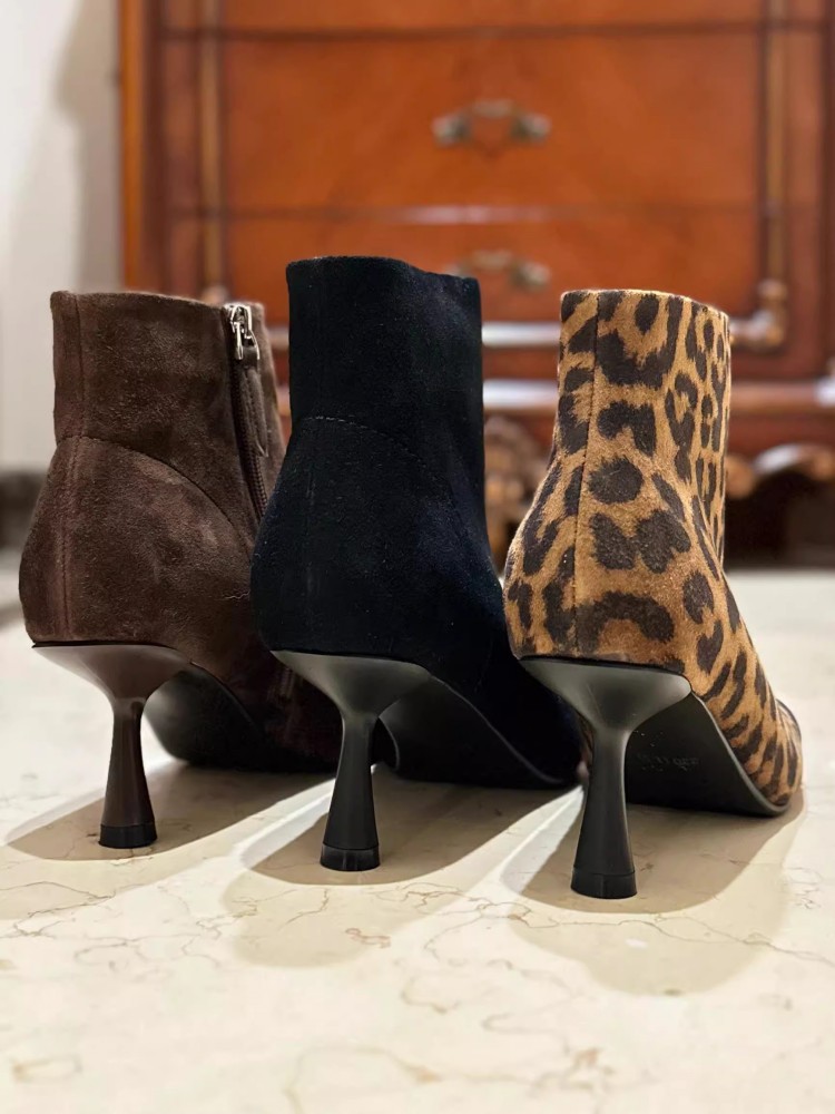Modne damskie buty z kwadratow – Leather Work Women Shoes recenzja i cena