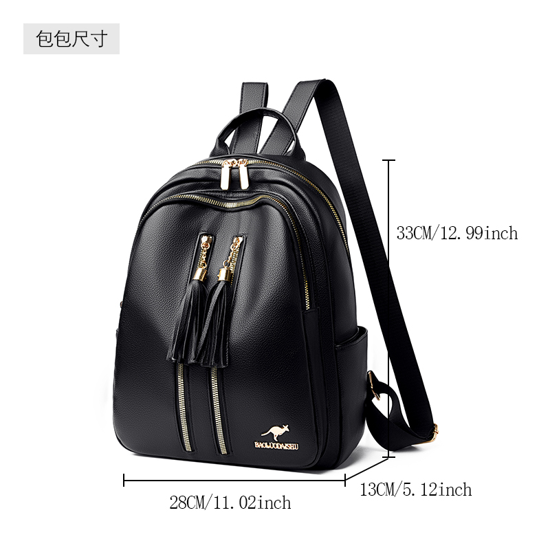 Plecak damski 2026, nowy model – Leather Work Womens Backpack recenzja i cena