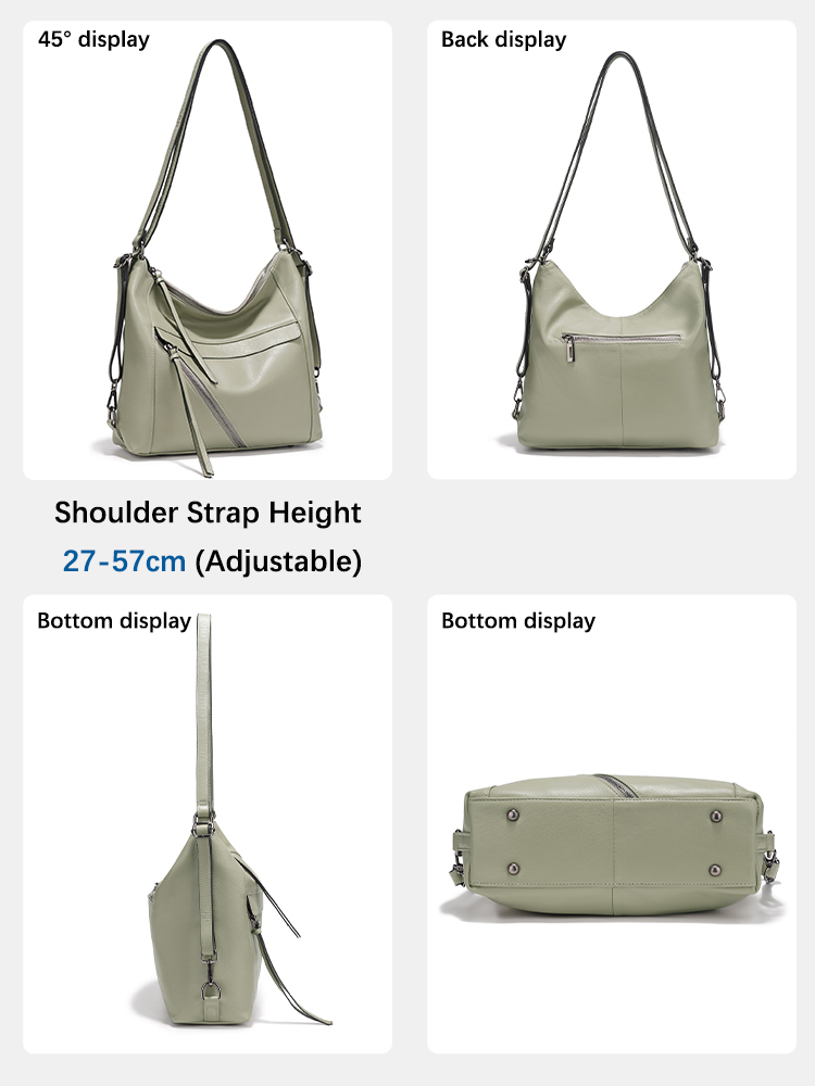 Torebka damska Zency 2026 2 w  – Leather Work Womens Backpack recenzja i cena