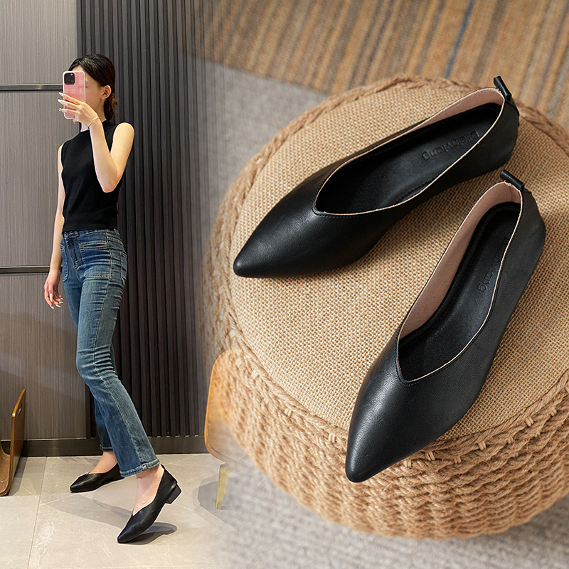 Modne buty damskie na wiosnę i – Leather Work Women Shoes recenzja i cena