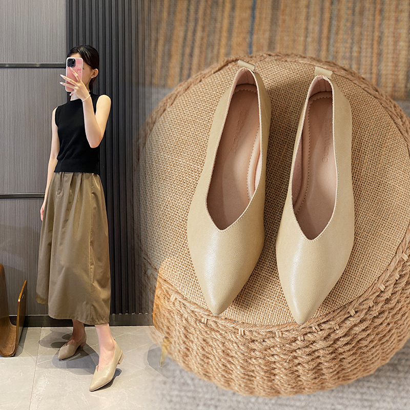 Modne buty damskie na wiosnę i – Leather Work Women Shoes recenzja i cena